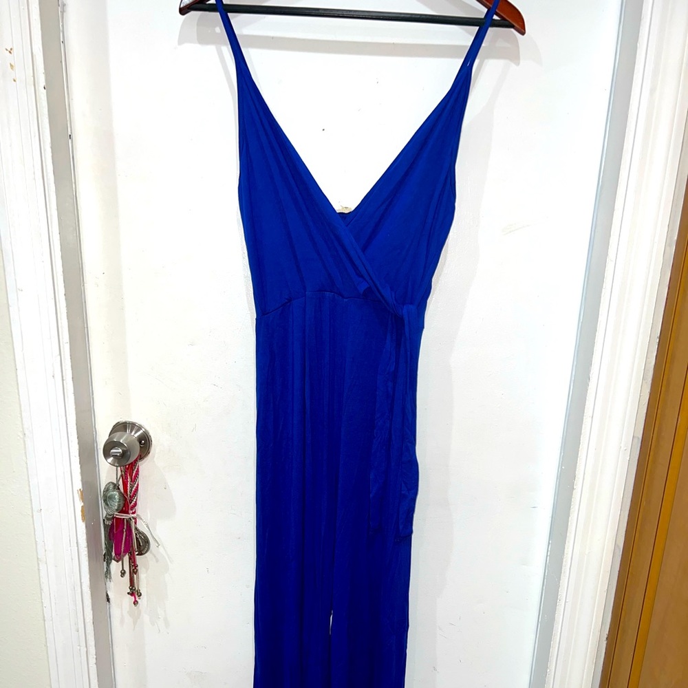 Blue Pant Dress